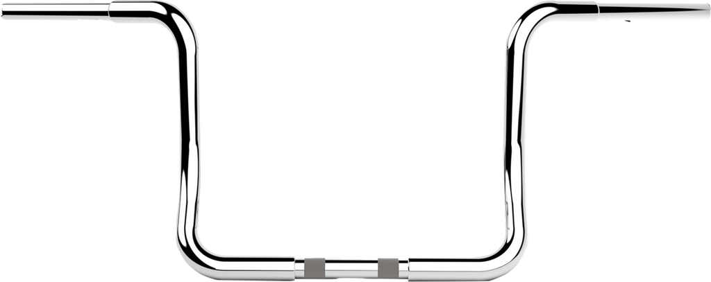LA CHOPPERS Handlebar - Twin Round - 12" - Chrome LA-7325-12C — image 1