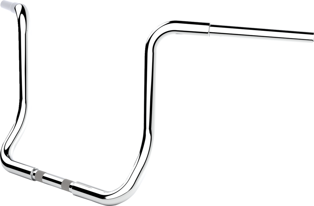 LA CHOPPERS Handlebar - Twin Round - 14" - Chrome LA-7325-14C — image 2