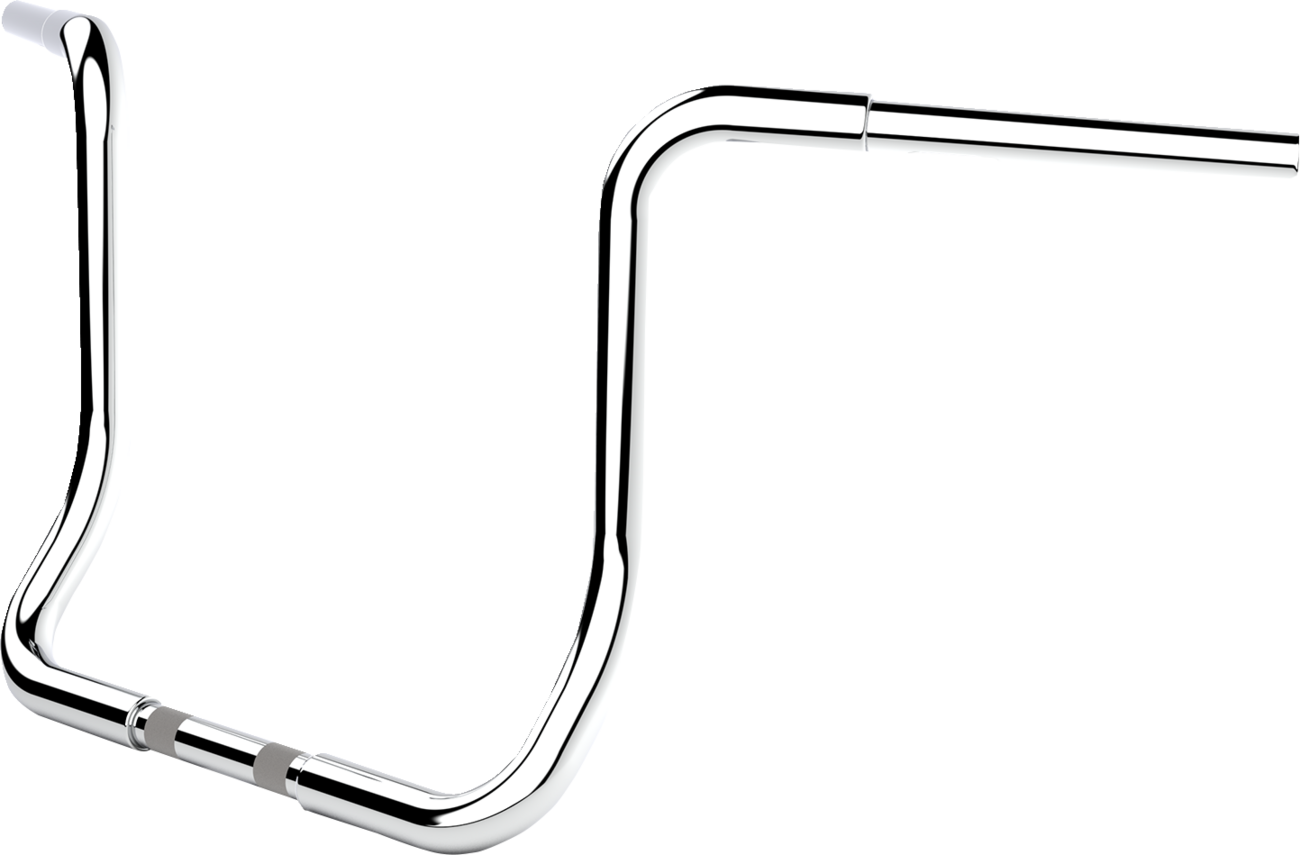LA CHOPPERS Handlebar - Twin Round - 14" - Chrome LA-7325-14C — image 2