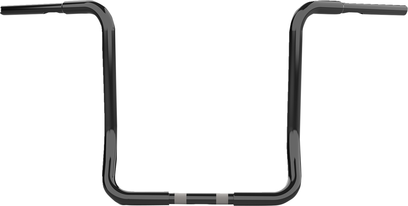 LA CHOPPERS Handlebar - Twin Round - 16" - Black LA-7325-16B — image 1