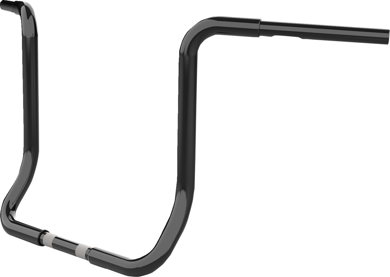 LA CHOPPERS Handlebar - Twin Round - 16" - Black LA-7325-16B — image 2