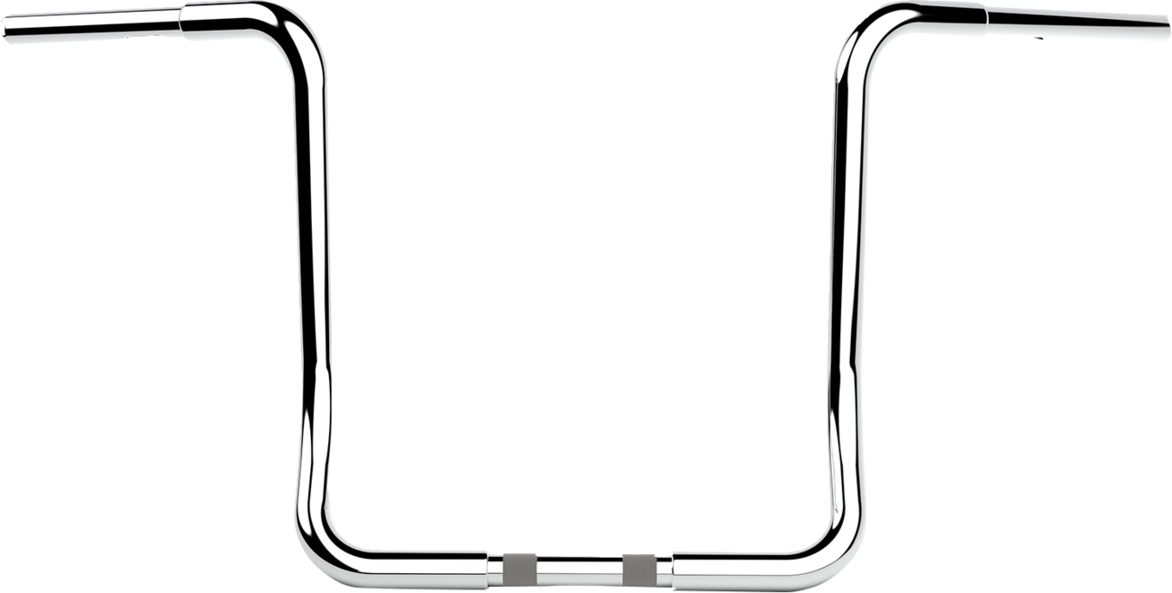 LA CHOPPERS Handlebar - Twin Round - 16" - Chrome LA-7325-16C — image 1