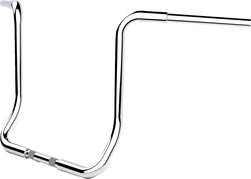 LA CHOPPERS Handlebar - Twin Round - 16" - Chrome LA-7325-16C — image 2