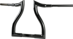 LA CHOPPERS Hammerhead Handlebar - 12" - Black LA-7326-12B — image 1