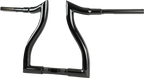 LA CHOPPERS Hammerhead Handlebar - 12" - Black LA-7328-12B — image 1