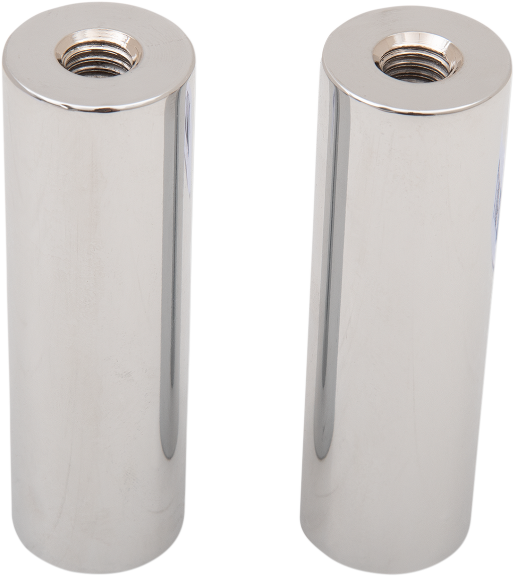LA CHOPPERS Kage Fighter Handlebar Risers - 4" - Chrome LA-7335-04R — image 2