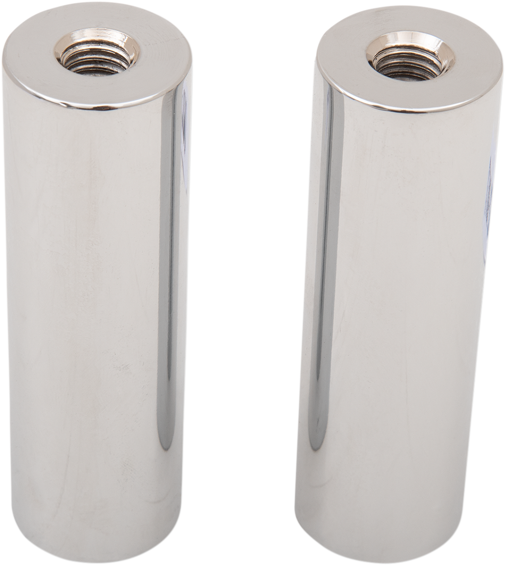 LA CHOPPERS Kage Fighter Handlebar Risers - 4" - Chrome LA-7335-04R — image 2