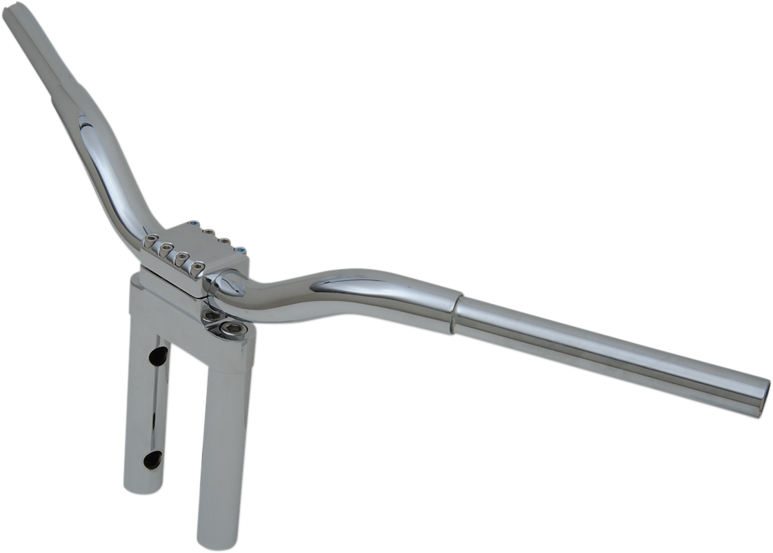 LA CHOPPERS Kage Fighter-T Handlebar - 10" - Chrome LA-7335-06 — image 2
