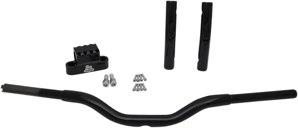 LA CHOPPERS Kage Fighter-T Pullback Handlebar - Pullback - 11" - Black LA-7336-08B — image 1