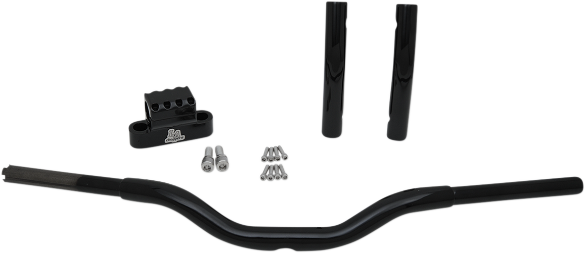 LA CHOPPERS Kage Fighter-T Pullback Handlebar - Pullback - 11" - Black LA-7336-08B — image 1