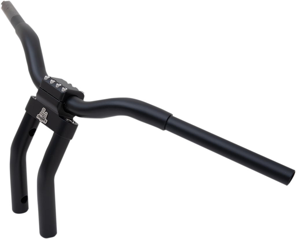 LA CHOPPERS Kage Fighter-T Pullback Handlebar - Pullback - 11" - Matte Black LA-7336-08M — image 2