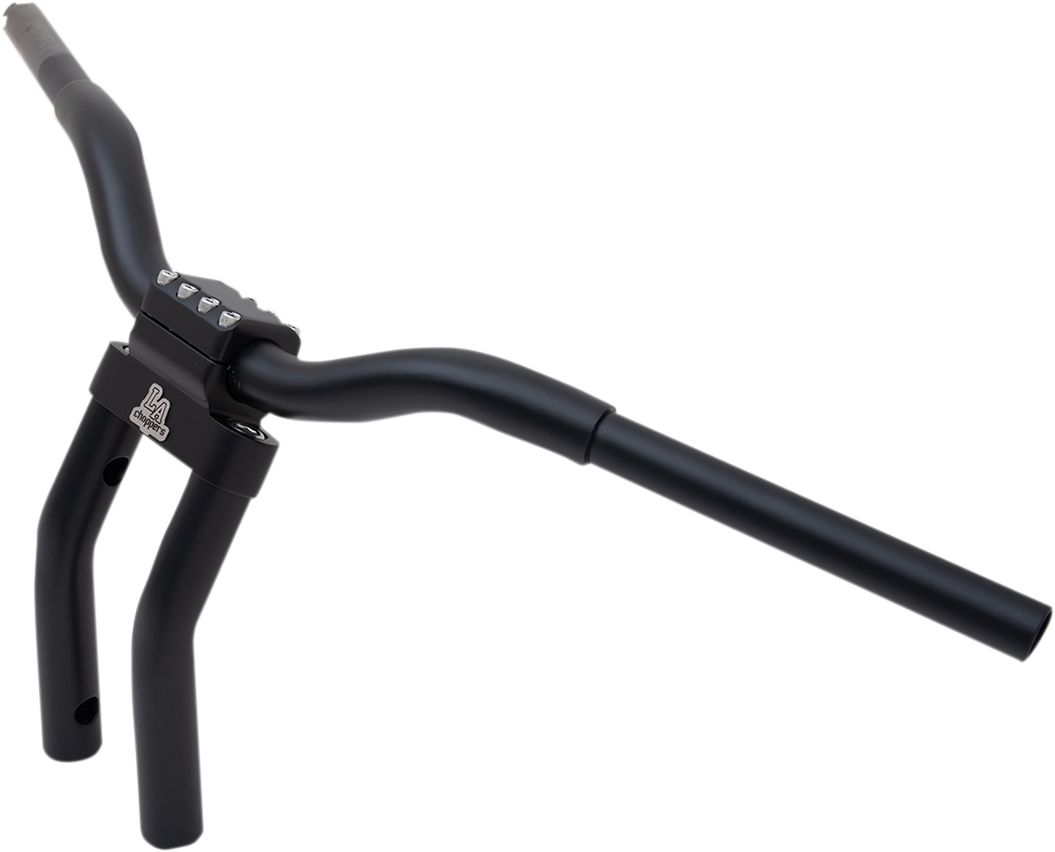 LA CHOPPERS Kage Fighter-T Pullback Handlebar - Pullback - 11" - Matte Black LA-7336-08M — image 2