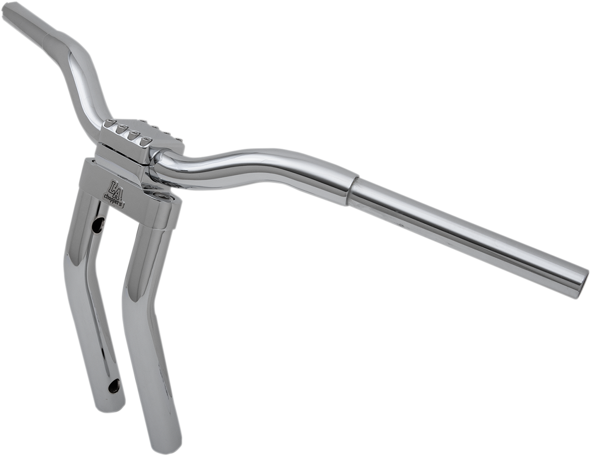 LA CHOPPERS Kage Fighter-T Pullback Handlebar - Pullback - 11" - Matte Black LA-7336-08M — image 3