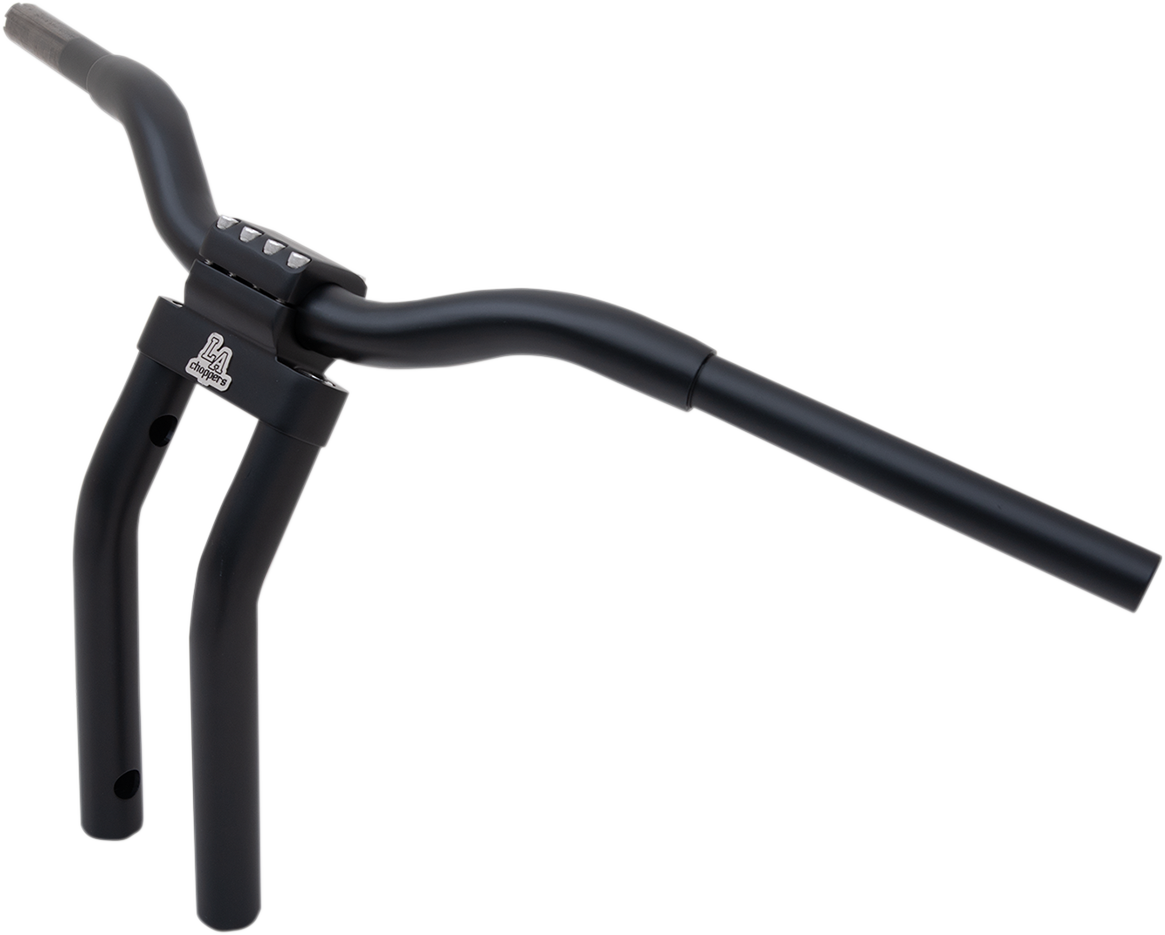 LA CHOPPERS Kage Fighter-T Pullback Handlebar - Pullback - 13" - Matte Black LA-7336-10M — image 2