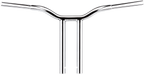 LA CHOPPERS Kage Fighter Welded Straight-Riser Handlebar - One Piece - 10" - Chrome LA-7337-10 — image 1