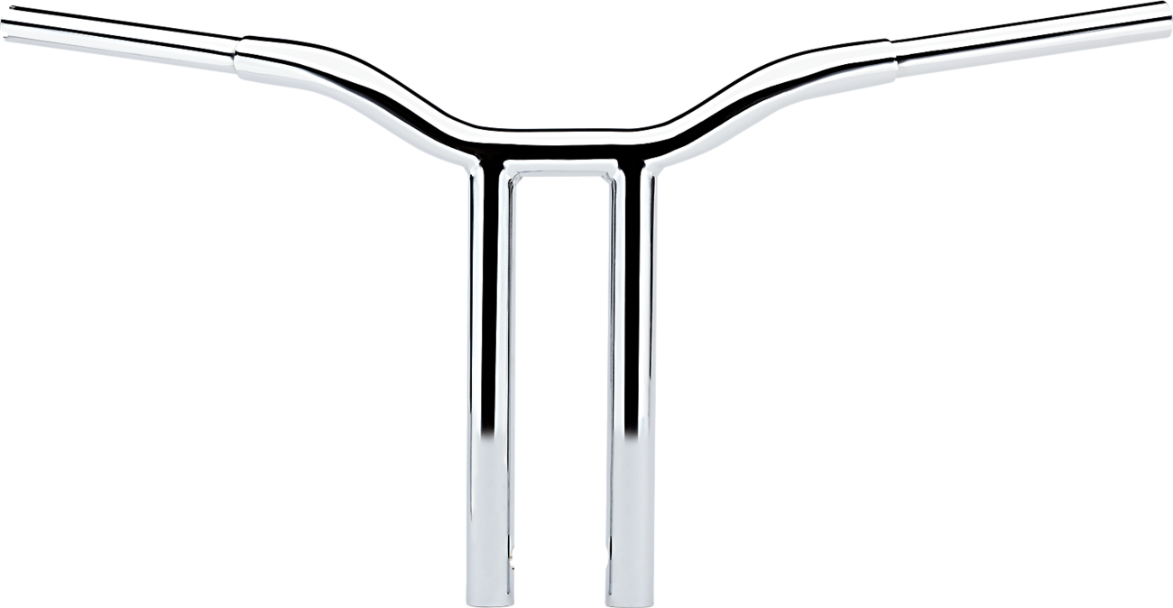 LA CHOPPERS Kage Fighter Welded Straight-Riser Handlebar - One Piece - 14" - Chrome LA-7337-14 — image 1