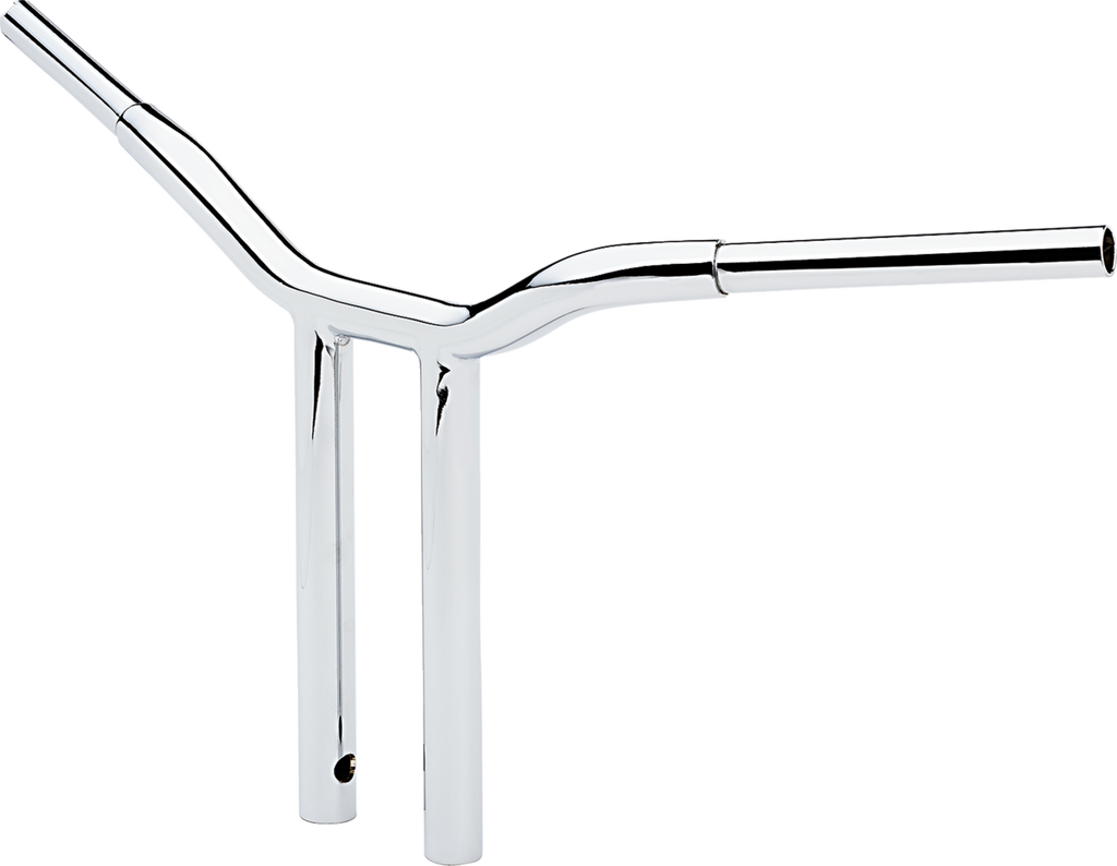 LA CHOPPERS Kage Fighter Welded Straight-Riser Handlebar - One Piece - 14" - Chrome LA-7337-14 — image 2