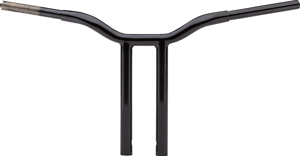 LA CHOPPERS Kage Fighter Welded Straight-Riser Handlebar - One Piece - 14" - Black LA-7337-14B — image 1