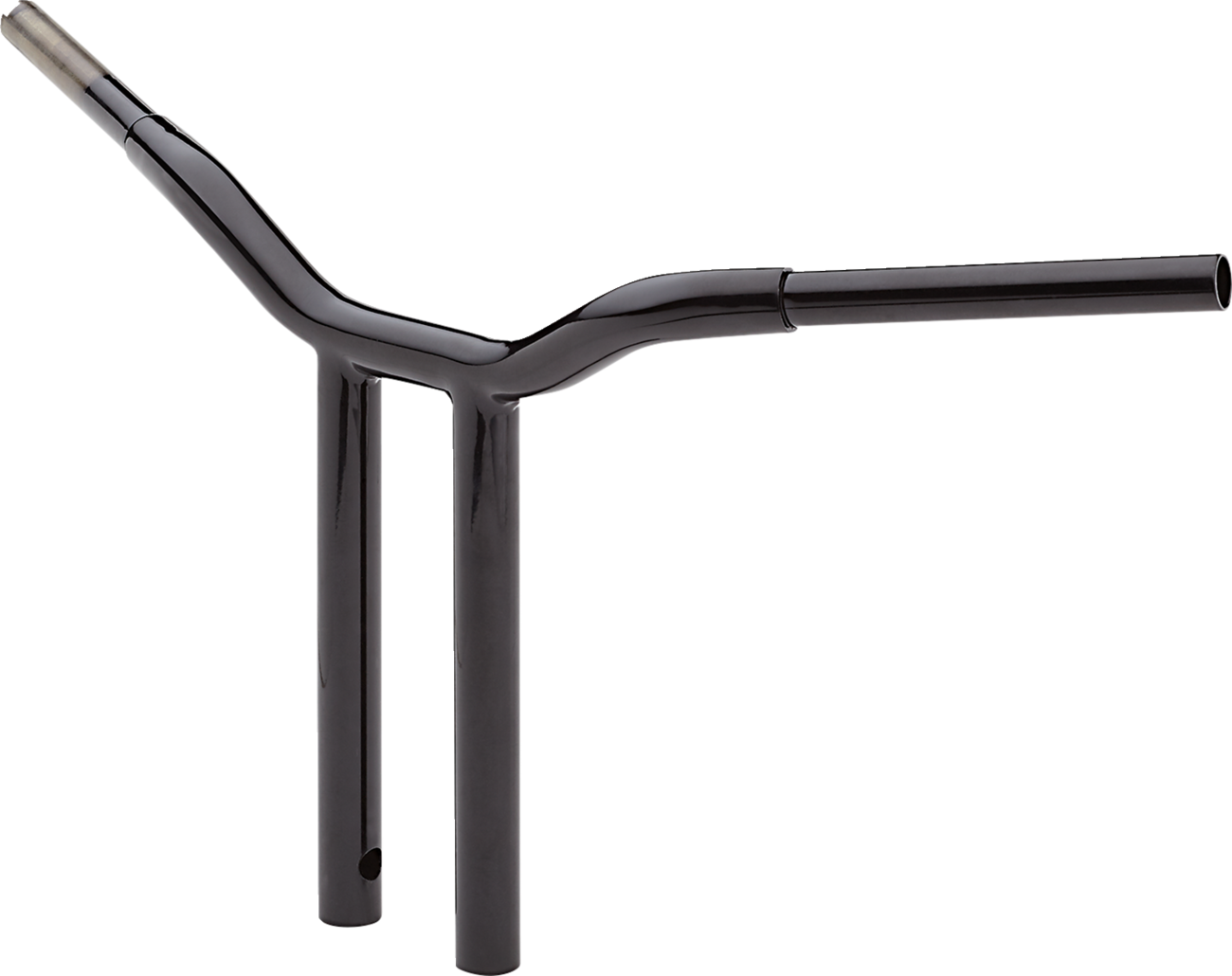 LA CHOPPERS Kage Fighter Welded Straight-Riser Handlebar - One Piece - 14" - Black LA-7337-14B — image 2