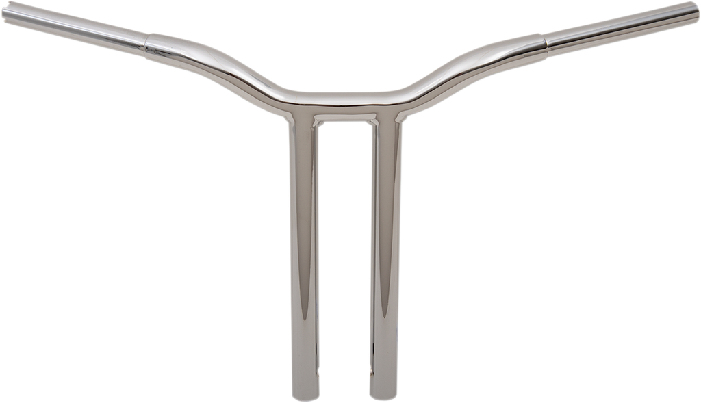 LA CHOPPERS Kage Fighter Welded Straight-Riser Handlebar - One Piece - 16" - Chrome LA-7337-16 — image 1