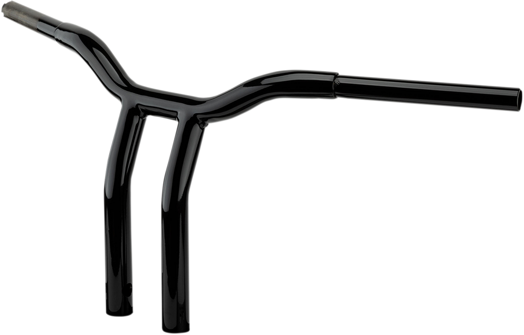 LA CHOPPERS Kage Fighter Welded Bent-Riser Handlebar - One Piece - 12" - Chrome LA-7338-12 — image 3