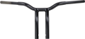 LA CHOPPERS Kage Fighter Welded Bent-Riser Handlebar - One Piece - 12" - Black LA-7338-12B — image 1