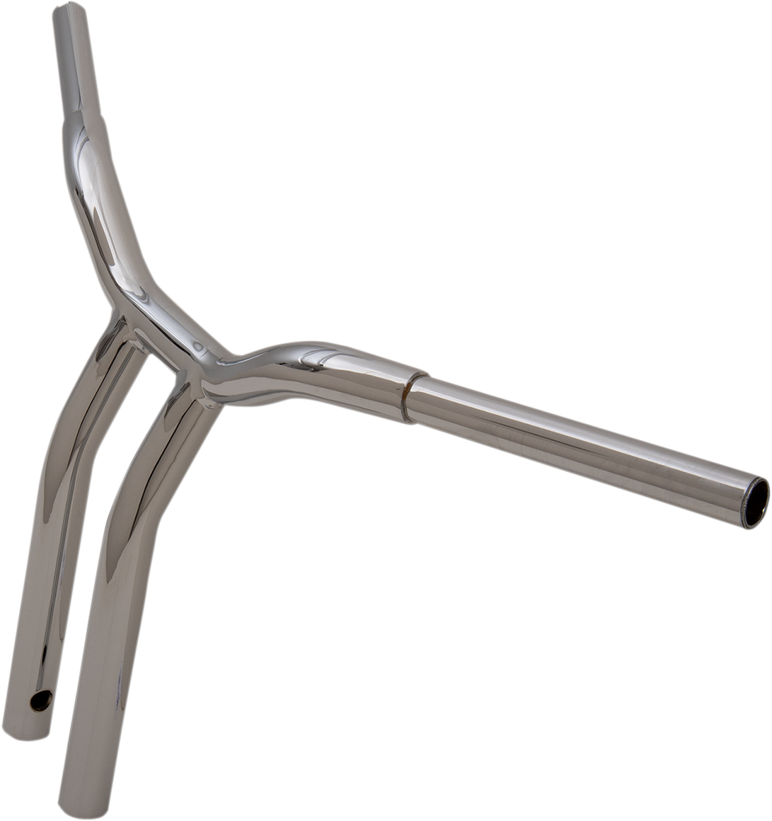LA CHOPPERS Kage Fighter Welded Bent-Riser Handlebar - One Piece - 14" - Chrome LA-7338-14 — image 2