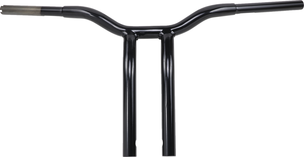 LA CHOPPERS Kage Fighter Welded Bent-Riser Handlebar - One Piece - 14" - Black LA-7338-14B — image 1