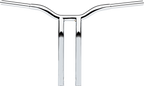 LA CHOPPERS Kage Fighter Welded Bent-Riser Handlebar - One Piece - 16" - Chrome LA-7338-16 — image 1