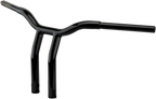 LA CHOPPERS Kage Fighter Welded Bent-Riser Handlebar - One Piece - 16" - Chrome LA-7338-16 — image 3