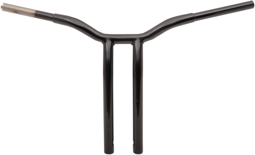 LA CHOPPERS Kage Fighter Welded Bent-Riser Handlebar - One Piece - 16" - Black LA-7338-16B — image 1