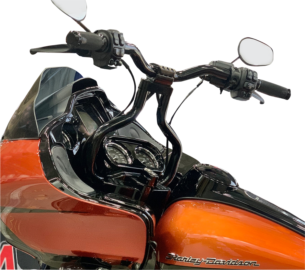 LA CHOPPERS Double Walled Road Glide Kage Fighter T-Bar - 14" - Black LA-7339-14B — image 3