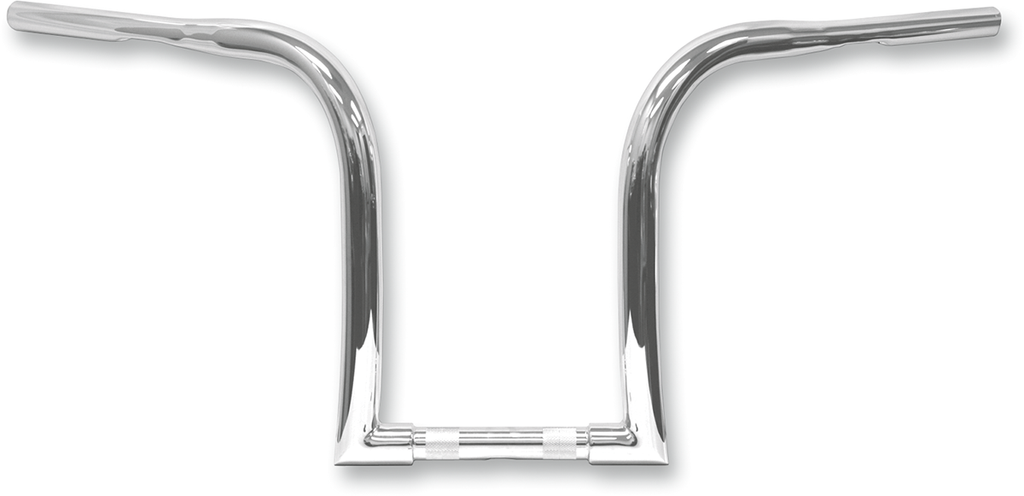 LA CHOPPERS Nice Curves Ape Hanger Handlebar - 1-1/4" Diameter - 12" Rise - Chrome LA-7341-12 — image 1