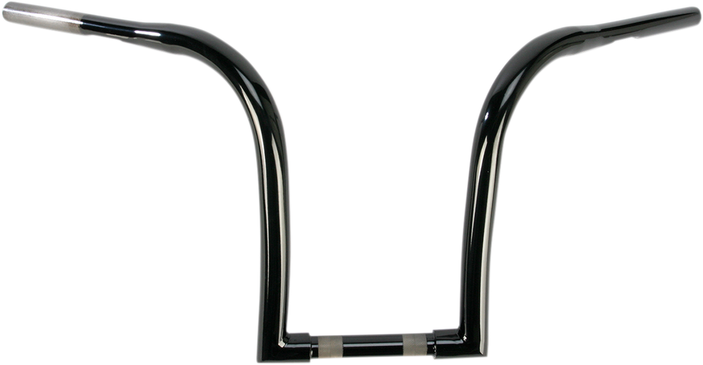 LA CHOPPERS Nice Curves Ape Hanger Handlebar - 1-1/4" Diameter - 12" Rise - Black LA-7341-12B — image 1