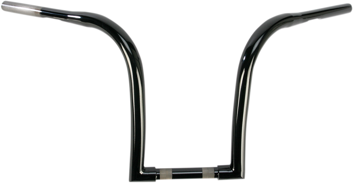 LA CHOPPERS Nice Curves Ape Hanger Handlebar - 1-1/4" Diameter - 12" Rise - Black LA-7341-12B — image 1