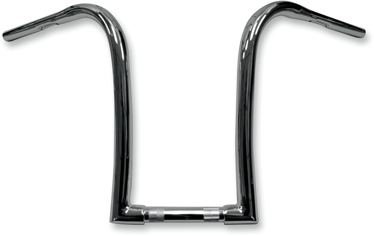 LA CHOPPERS Nice Curves Ape Hanger Handlebar - 1-1/4" Diameter - 14" Rise - Chrome LA-7341-14 — image 1