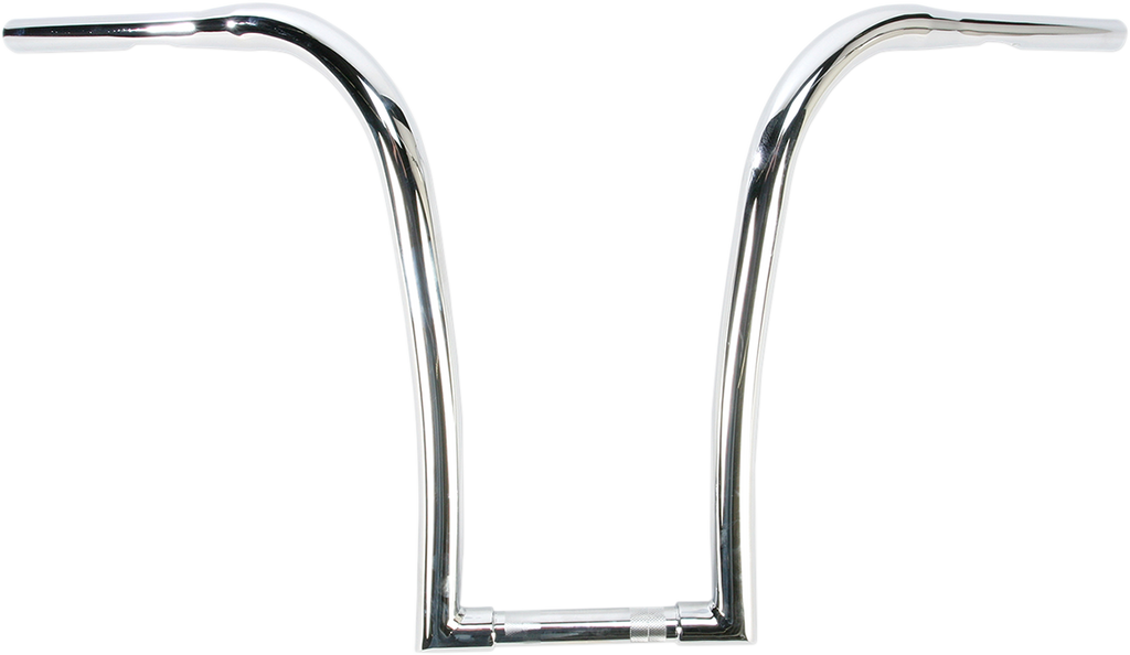 LA CHOPPERS Nice Curves Ape Hanger Handlebar - 1-1/4" Diameter - 16" Rise - Chrome LA-7341-16 — image 1