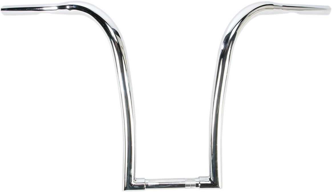 LA CHOPPERS Nice Curves Ape Hanger Handlebar - 1-1/4" Diameter - 16" Rise - Chrome LA-7341-16 — image 1