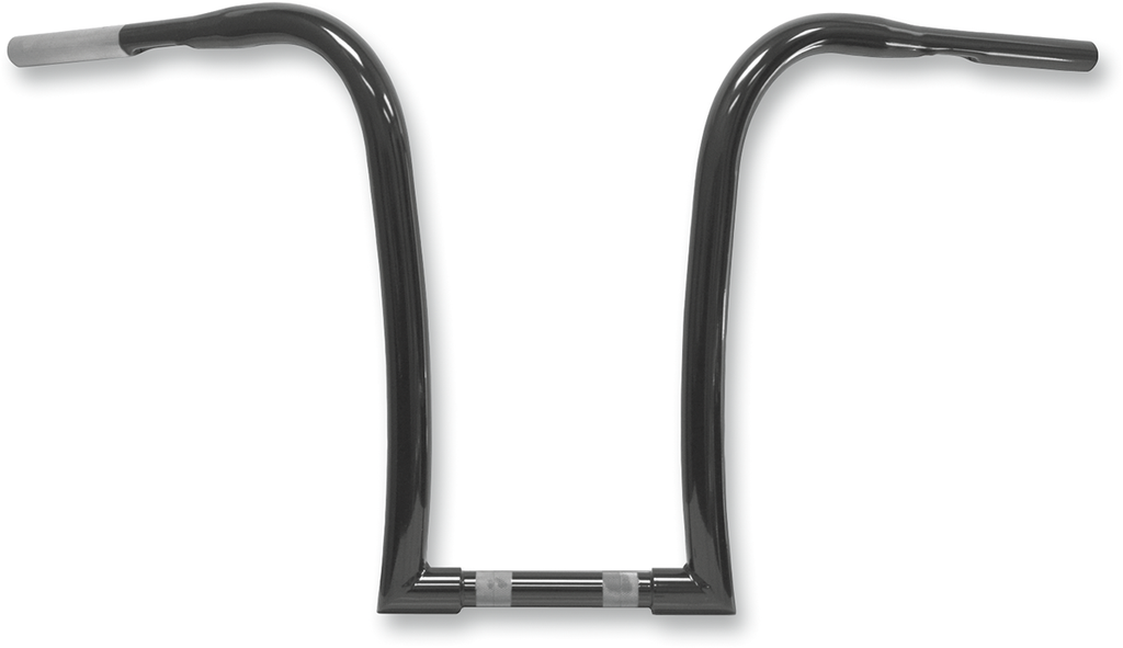 LA CHOPPERS Nice Curves Ape Hanger Handlebar - 1-1/4" Diameter - 16" Rise - Black LA-7341-16B — image 1