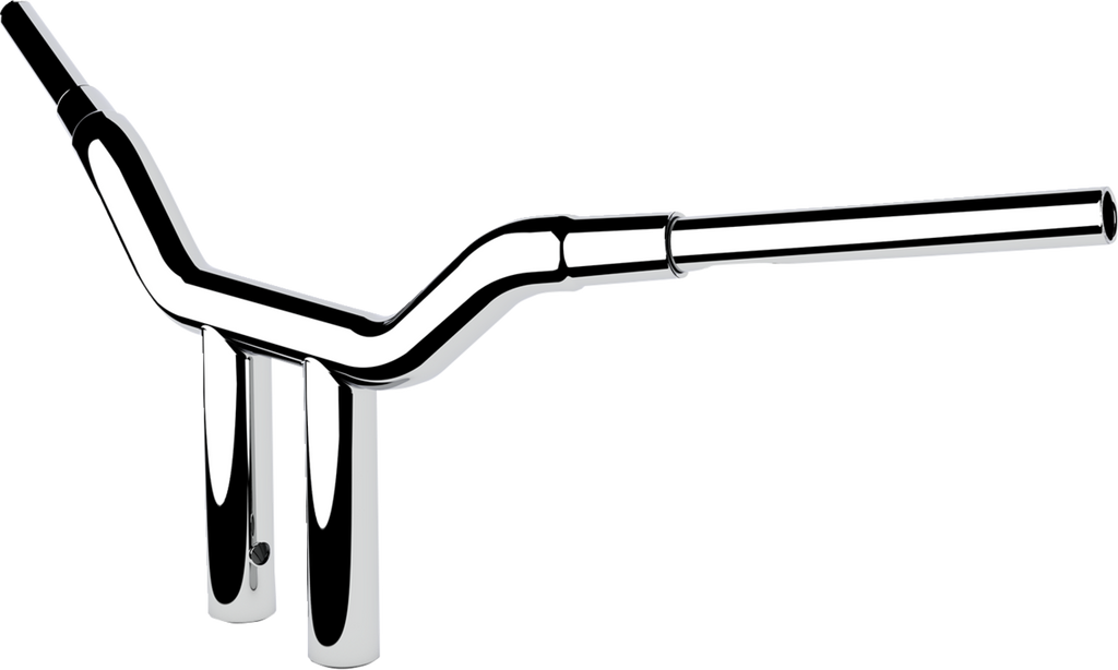 LA CHOPPERS One-Piece Kage Fighter Handlebar - 10" x 1-1/2" - Chrome LA-7343-10 — image 2