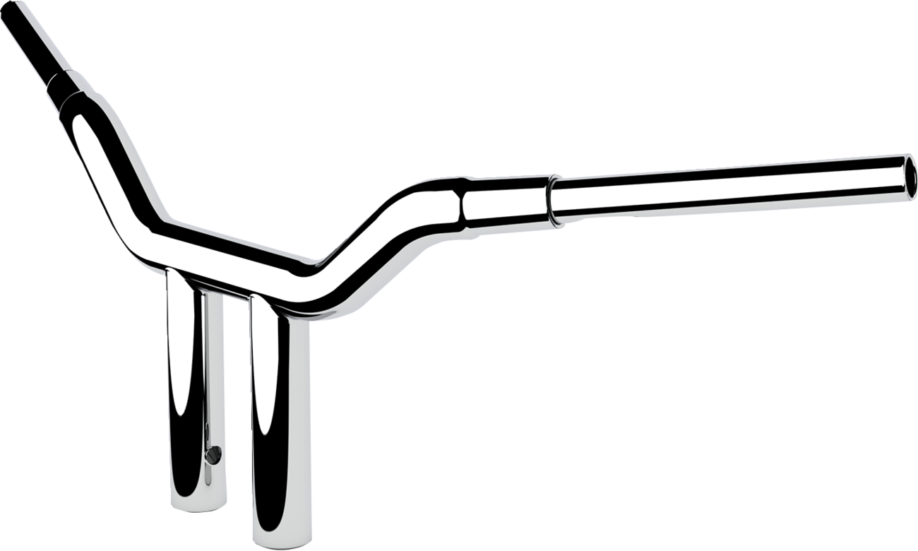 LA CHOPPERS One-Piece Kage Fighter Handlebar - 10" x 1-1/2" - Chrome LA-7343-10 — image 2