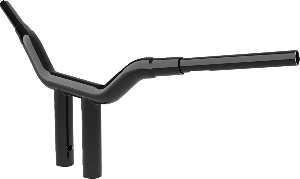 LA CHOPPERS One-Piece Kage Fighter Handlebar - 10" x 1-1/2" - Black LA-7343-10B — image 2