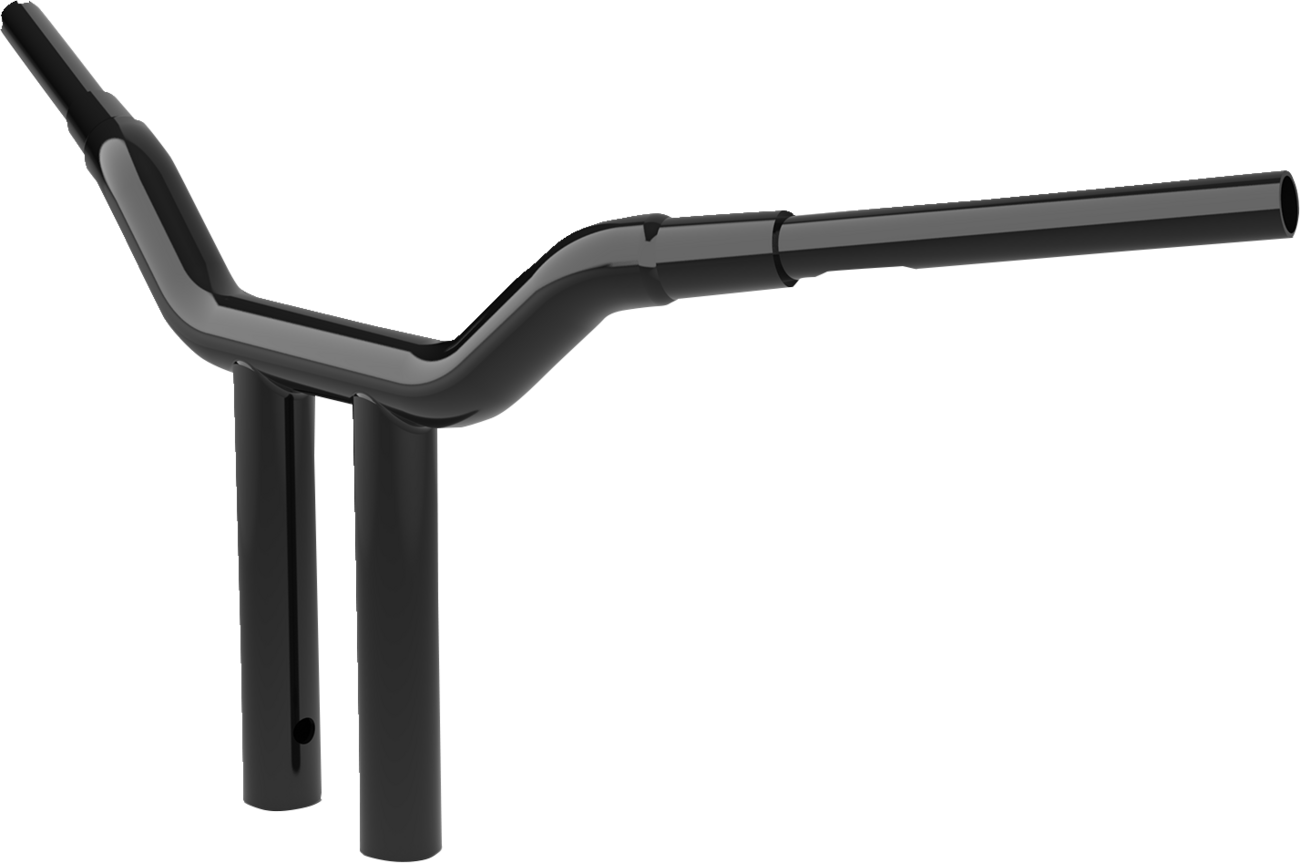 LA CHOPPERS One-Piece Kage Fighter Handlebar - 12" x 1-1/2" - Black LA-7343-12B — image 2