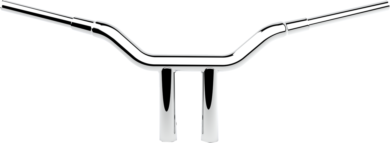LA CHOPPERS One-Piece Kage Fighter Handlebar - 12" x 1-1/2" - Black LA-7343-12B — image 3