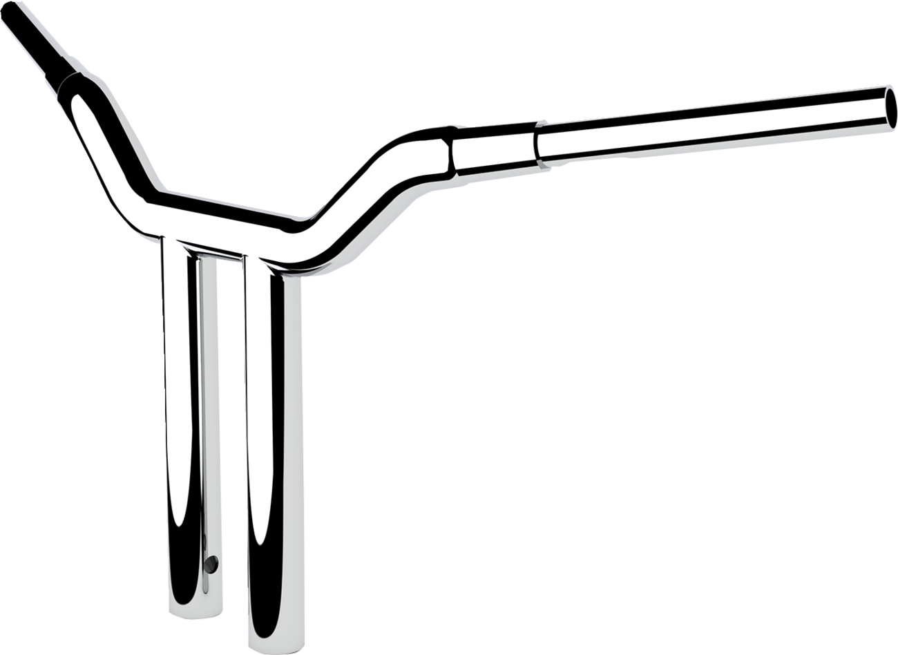 LA CHOPPERS One-Piece Kage Fighter Handlebar - 14" x 1-1/2" - Chrome LA-7343-14 — image 2