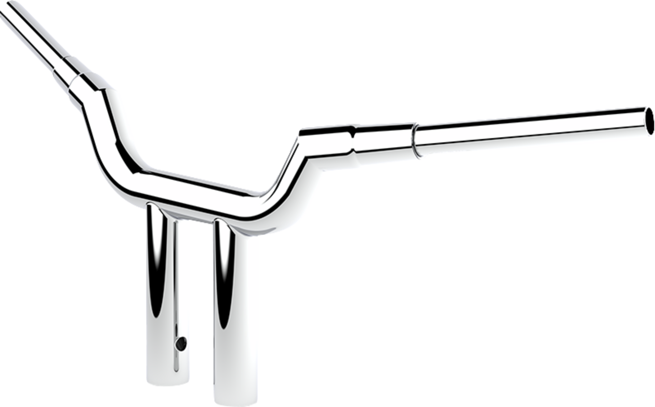 LA CHOPPERS Valley T-Bar - 10" - Chrome LA-7344-10 — image 2