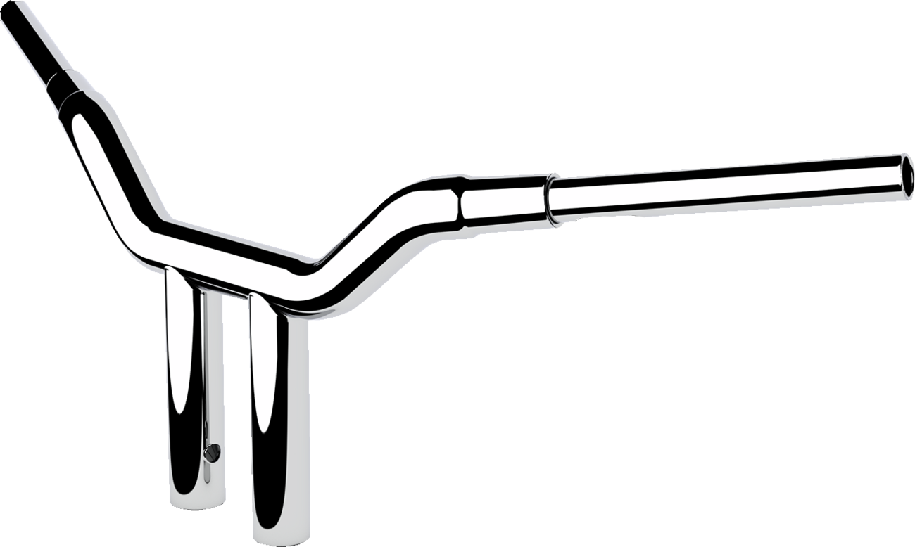 LA CHOPPERS 1-1/2" Kage Fighter T-Bar - 10" - Chrome LA-7345-10 — image 2