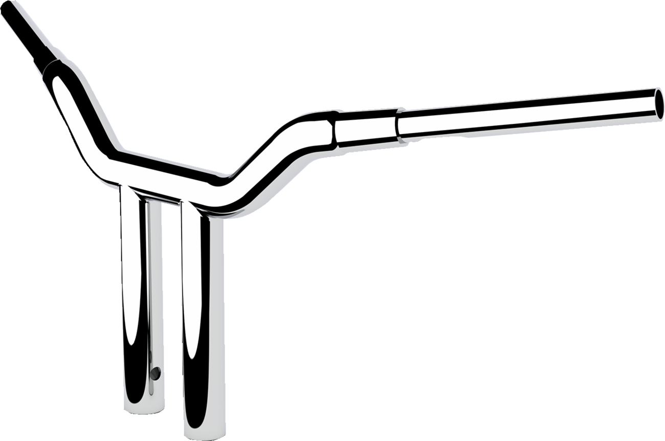 LA CHOPPERS 1-1/2" Kage Fighter T-Bar - 12" - Chrome LA-7345-12 — image 2