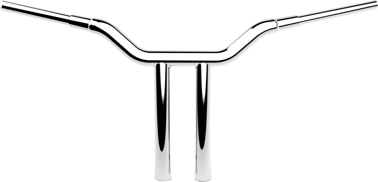 LA CHOPPERS 1-1/2" Kage Fighter T-Bar - 14" - Chrome LA-7345-14 — image 1