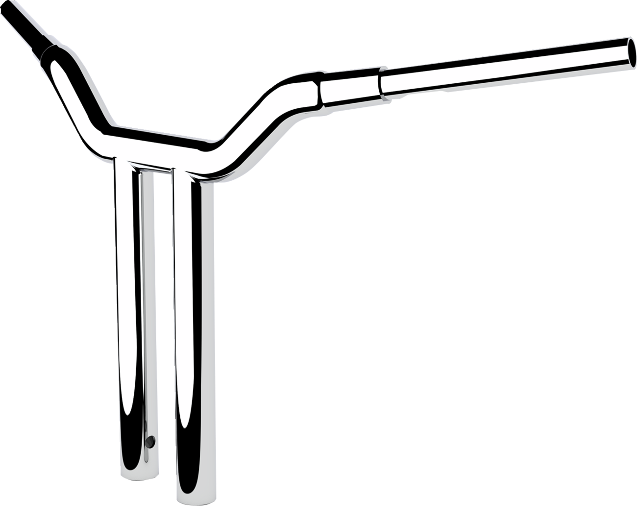 LA CHOPPERS 1-1/2" Kage Fighter T-Bar - 16" - Chrome LA-7345-16 — image 2